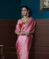 Handloom_Light_Pink_Gajji_Silk_Tanchoi_Banarasi_Saree_With_Floral_Jaal_WeaverStory_01