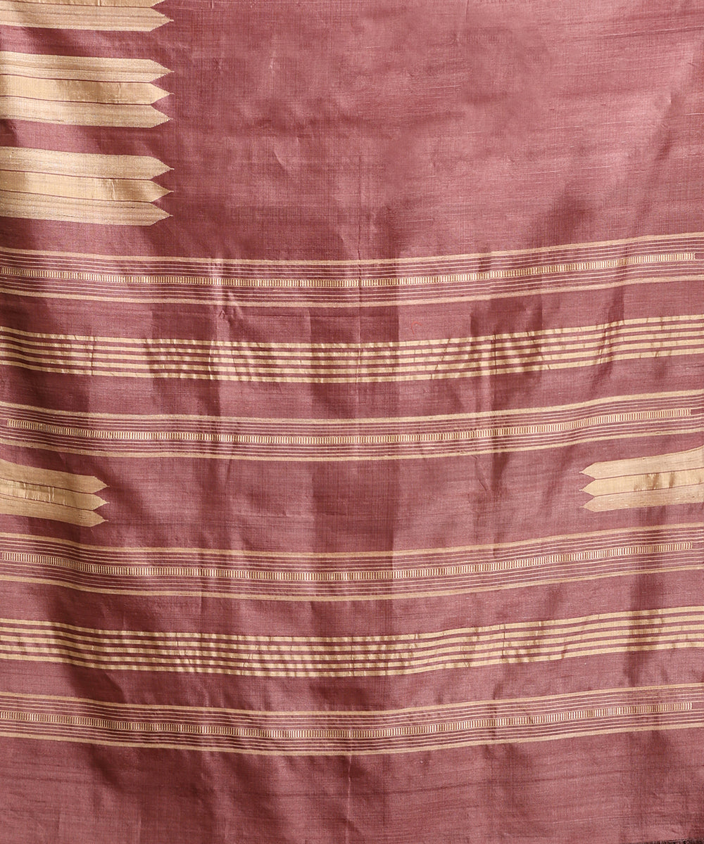 One_Pink_Handloom_Pure_Kosa_Silk_Saree_With_Temple_Border_WeaverStory_05