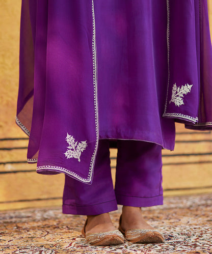 Purple_Pure_Silk_Tilla_Hand_Embroidered_Suit_With_Pants_And_Dupatta_WeaverStory_05