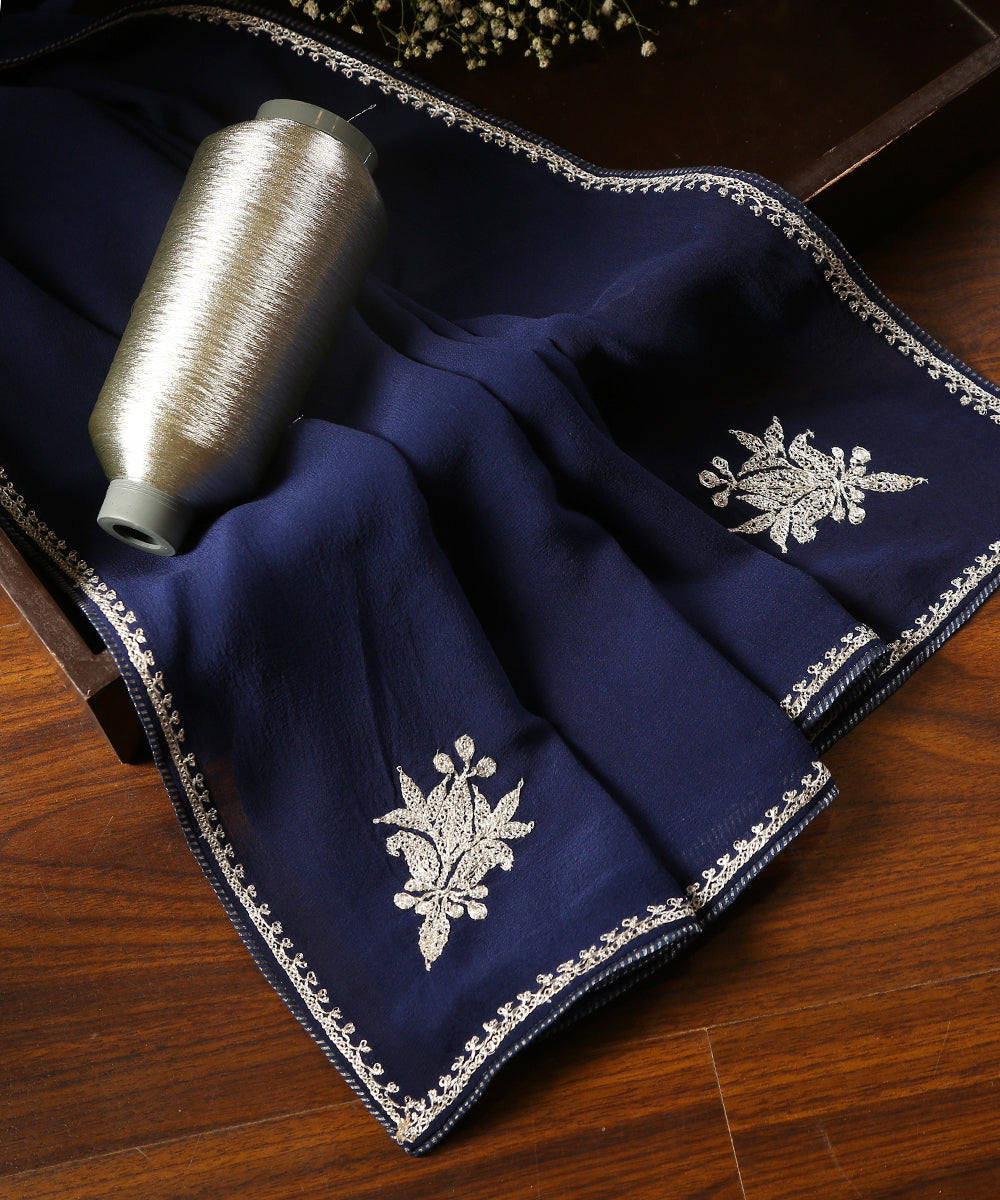 Navy_Blue_Pure_Silk_Kashmiri_Tilla_Hand_Embroidered_Dupatta_With_Konia_WeaverStory_01