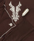 Dark_Brown_Pure_Silk_Tilla_Hand_Embroidered_Unstitched_Suit_Set_With_Dupatta_WeaverStory_01