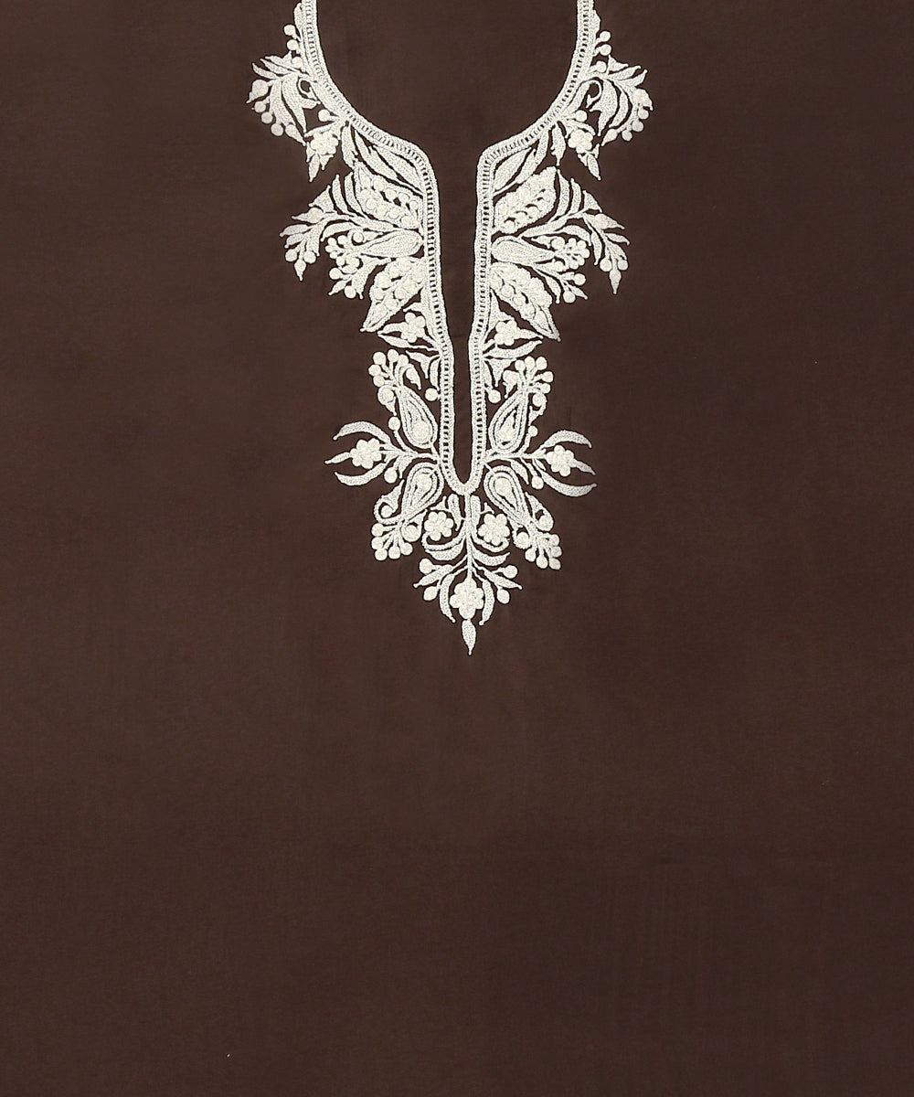 Dark_Brown_Pure_Silk_Tilla_Hand_Embroidered_Unstitched_Suit_Set_With_Dupatta_WeaverStory_02