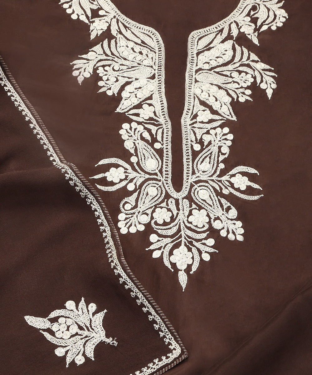 Dark_Brown_Pure_Silk_Tilla_Hand_Embroidered_Unstitched_Suit_Set_With_Dupatta_WeaverStory_04