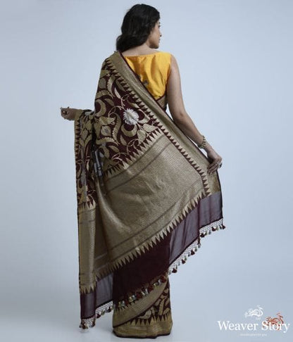 Wine_kadhwa_banarasi_jangla_saree_WeaverStory_04