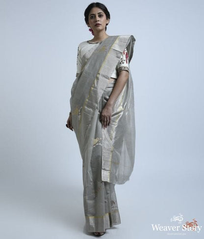 Grey_cotton_silk_saree_with_bird_motifs_WeaverStory_02