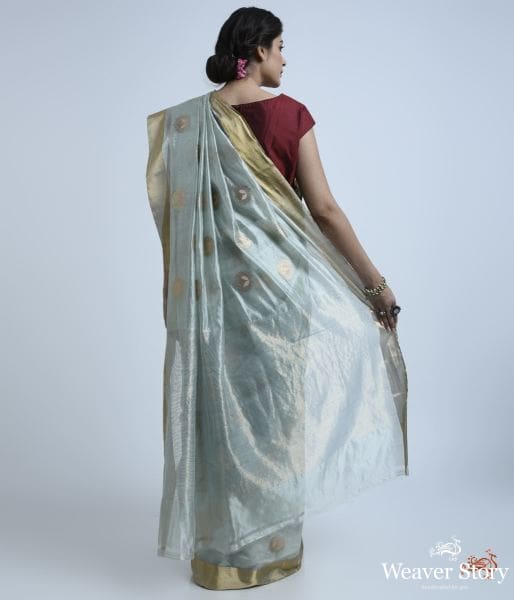 Pale_Blue_chanderi_silk_saree_with_meenakari_WeaverStory_04