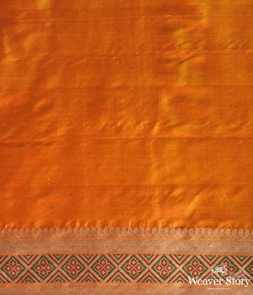 Yellow_gold_kadhwa_with_meenakari_border_WeaverStory_05