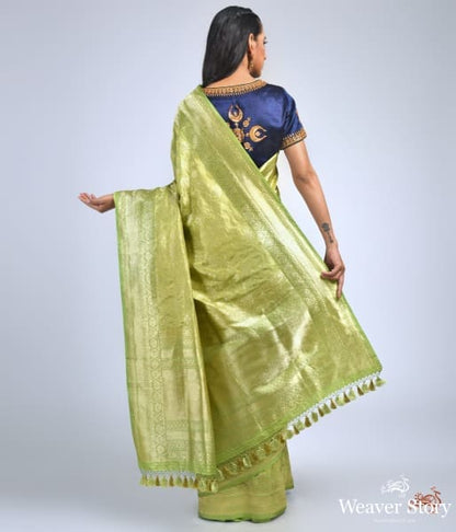 Pistachio_green_banarasi_patola_saree_WeaverStory_04