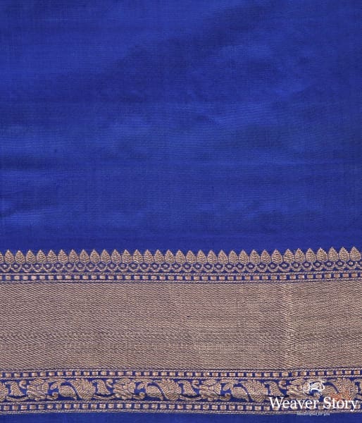 Royal_Blue_Banarasi_Tanchoi_saree_WeaverStory_05