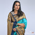 Teal_green_ektara_saree_with_navy_border_with_warli_art_weave_WeaverStory_01