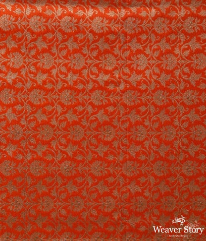 Orange_Kadhwa_banarasi_katan_silk_saree_WeaverStory_05