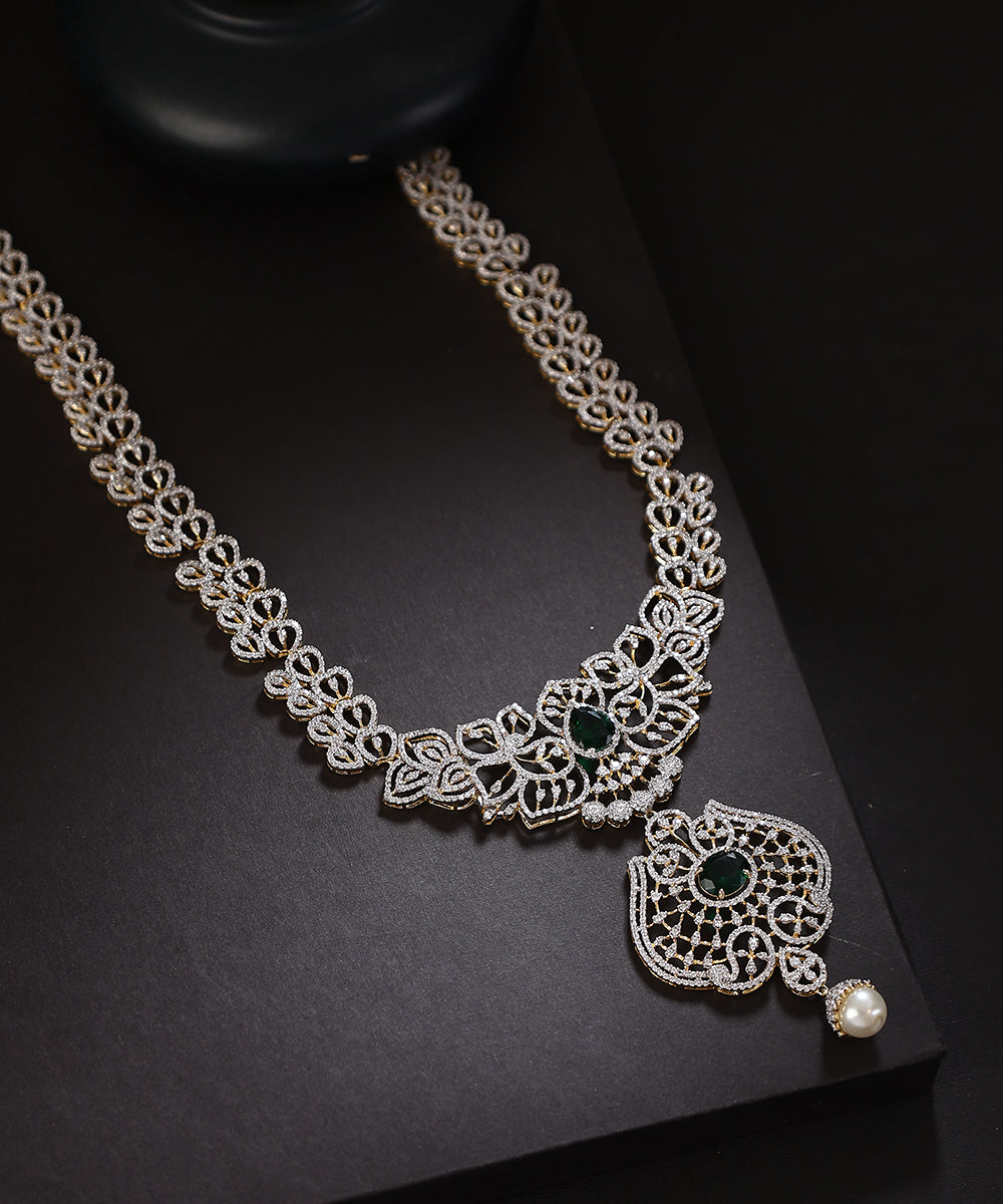 Jigen_Handcrafted_Pure_Silver__Necklace_With_Semi_Precious_Stones_WeaverStory_01