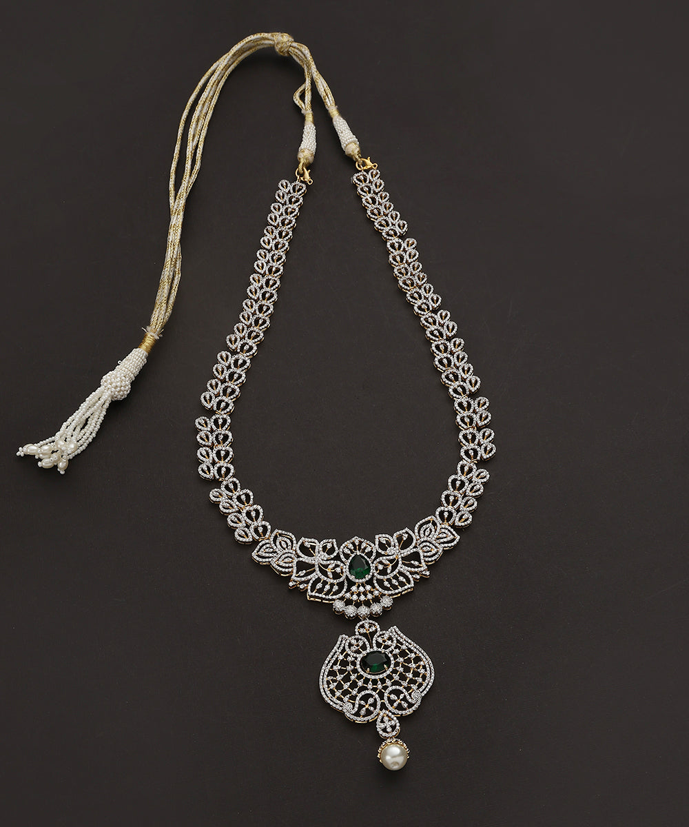 Jigen_Handcrafted_Pure_Silver__Necklace_With_Semi_Precious_Stones_WeaverStory_02