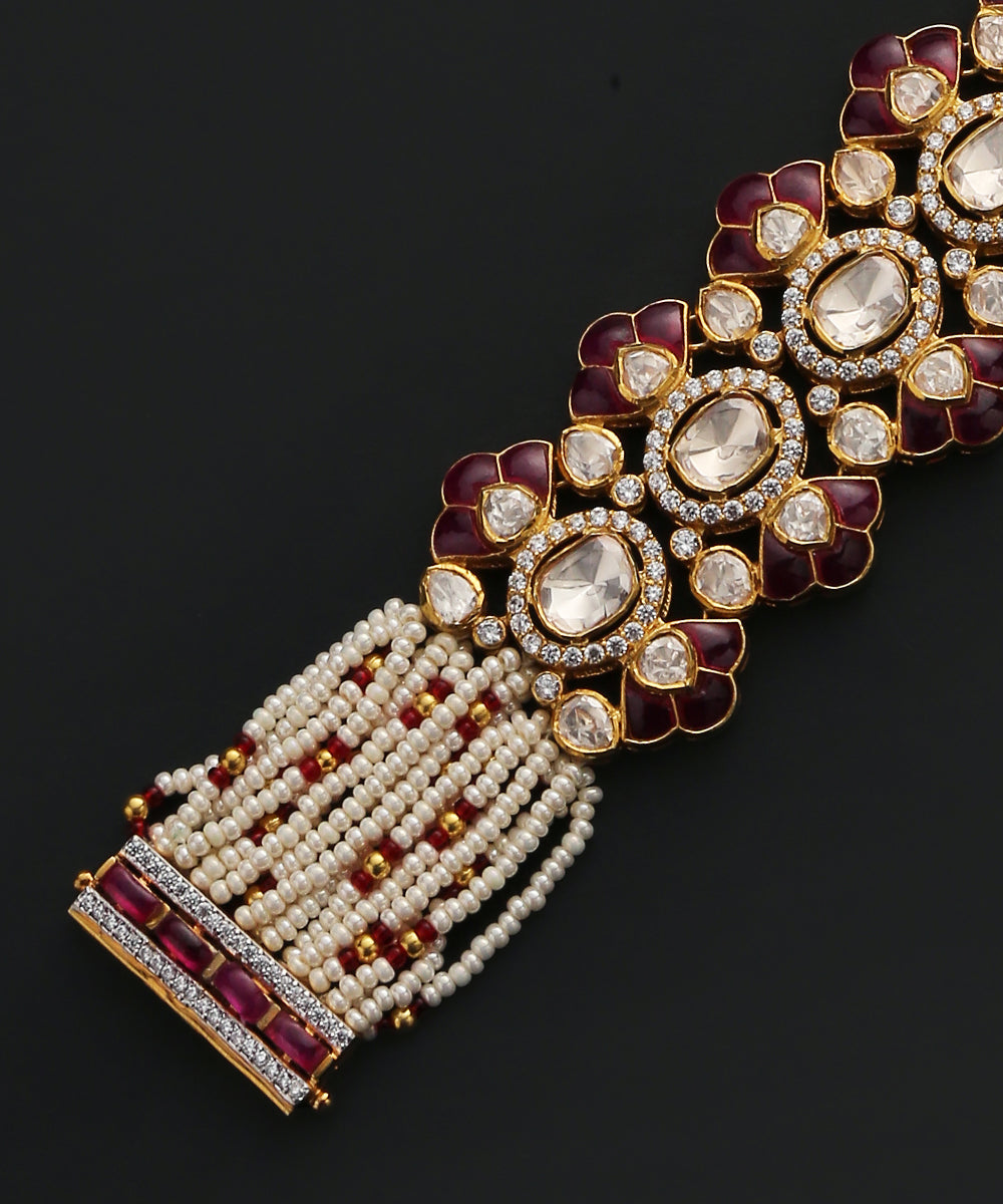 Newly Fashioned Jadau Jewelry Gold Colorful Stock Photo 1318180859 |  Shutterstock