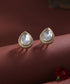 Adya_Pure_Silver_Handcrafted_with_Moissanite_Stud_Earring_WeaverStory_01
