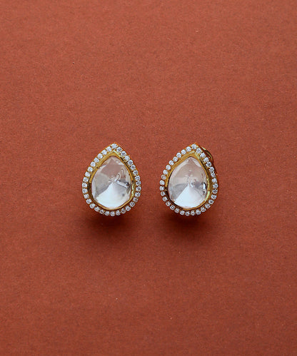Adya_Pure_Silver_Handcrafted_with_Moissanite_Stud_Earring_WeaverStory_02