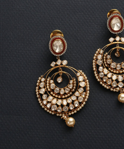 ChandChakor_Earrings_with_Moissanite_Polki_Crafted_in_Pure_Silver_WeaverStory_03