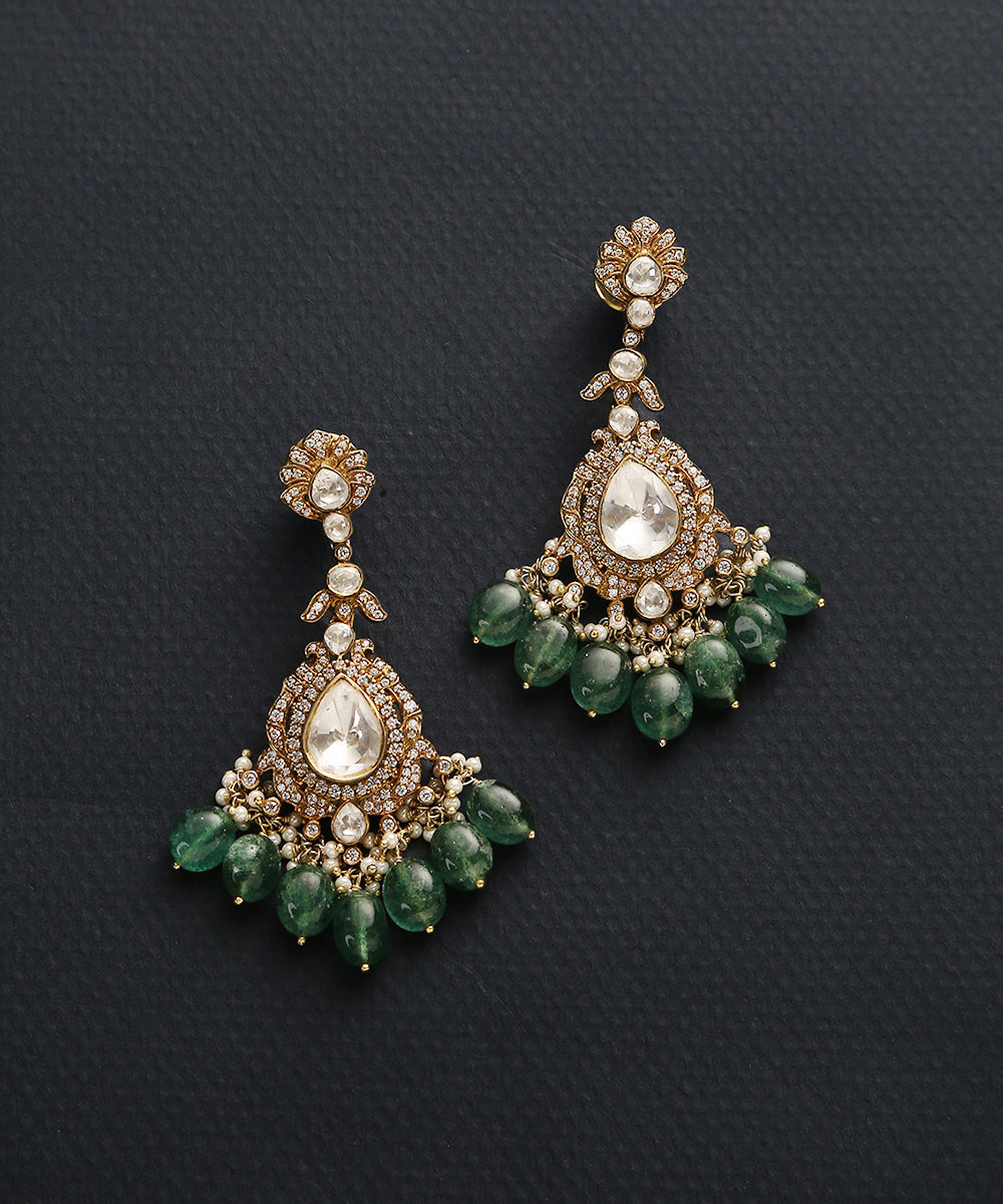 Sayyar_Earrings_with_Moissanite_Polki_Crafted_in_Pure_Silver_WeaverStory_02