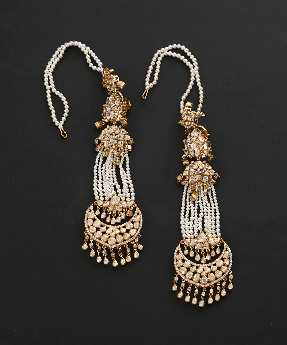 Akshara_Pure_Silver_Earrings_With_Moissanite_Polki_And_Pearls_WeaverStory_02