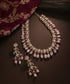 Jharna_Necklace_Set_With_Moissanite_Polki_And_Ruby_In_Pure_Silver_WeaverStory_01