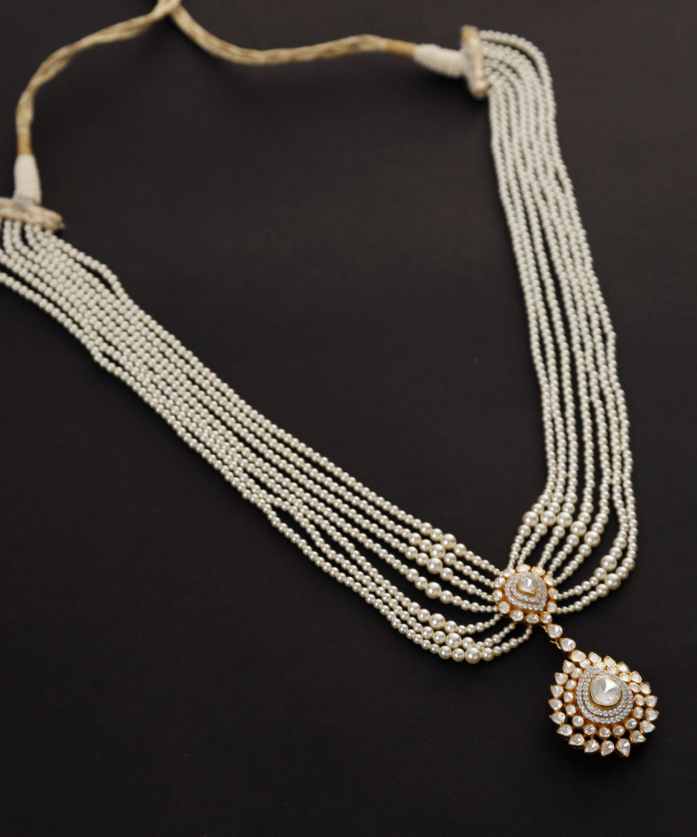 Kohinoor_Necklace_Handcrafted_In_Pure_Silver_With_Swarovski_WeaverStory_02