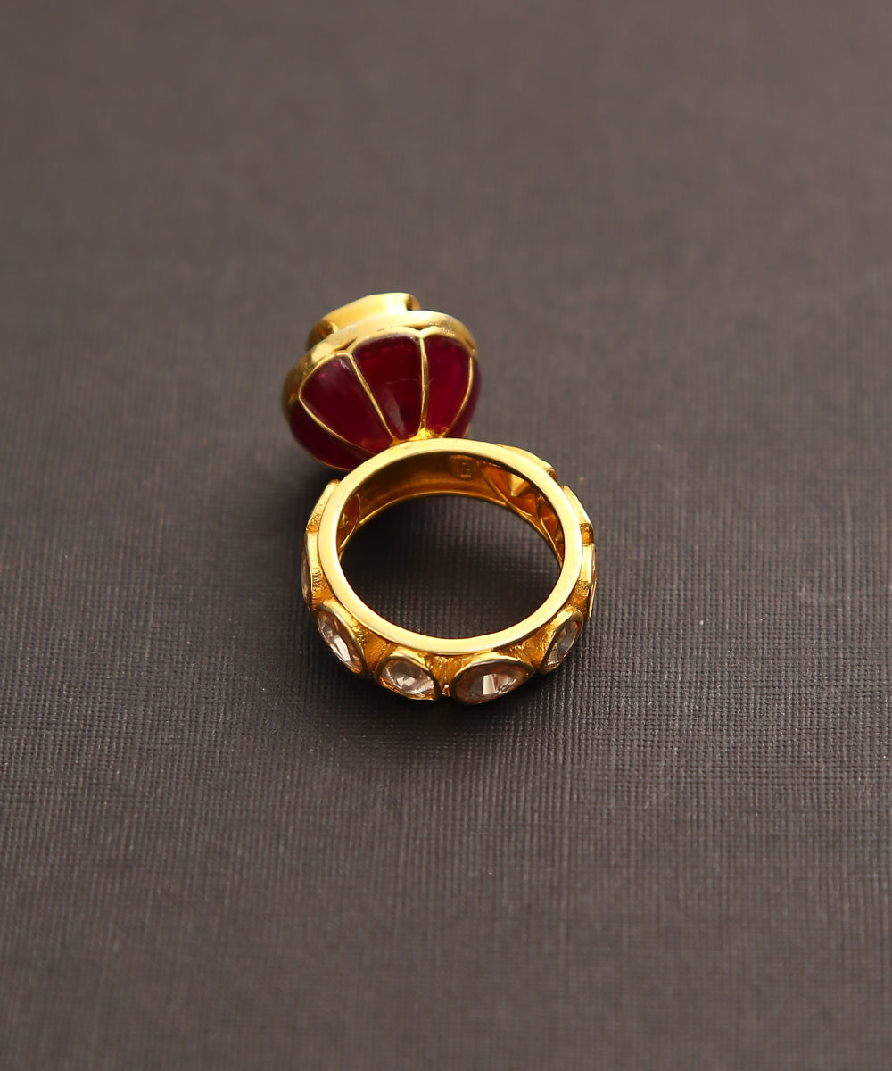 Buy Gold Color Ring Online In India - Etsy India