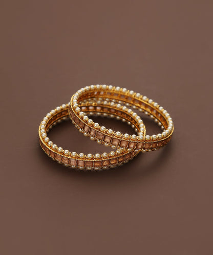 Aamani_Handcrafted_Bangle_With_Stones_And_Pearls_WeaverStory_02