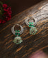 Kashida_Handcrafted_Dangler_Earrings_With_Emeralds_And_Melon_WeaverStory_01
