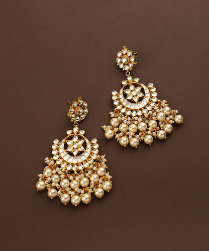 Shanum_Handcrafted_Earrings_With_Moissanite_Kundan_And_Pearls_WeaverStory_02