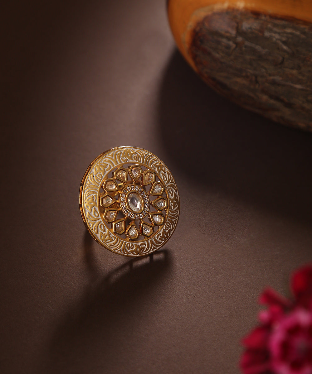 Faabia_Handcrafted_Ring_With_Stones_And_Studs_WeaverStory_01