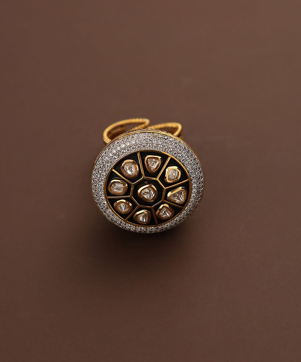 Fareah_Handcrafted_Ring_With_Stones_And_Studs_WeaverStory_02