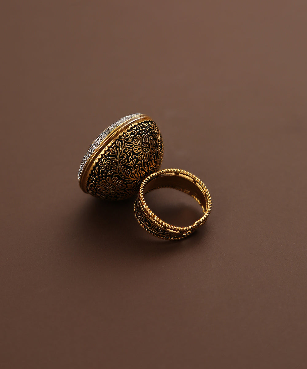 Ladies Gold Ring 22k at Rs 14100 | Ladies Gold Ring in Jaipur | ID:  23136816255