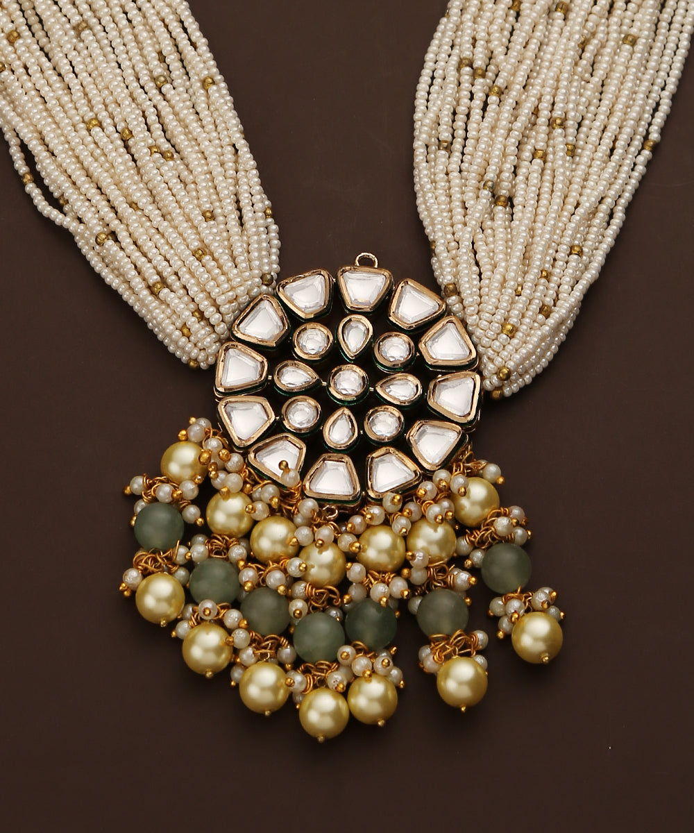Elham_Necklace_Handcrafted_With_Moissanite_Kundan_And_Pearls_WeaverStory_03