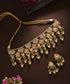 Ikra_Handcrafted_Necklace_Set_With_Moissanite_Kundan_And_Pearls_WeaverStory_01