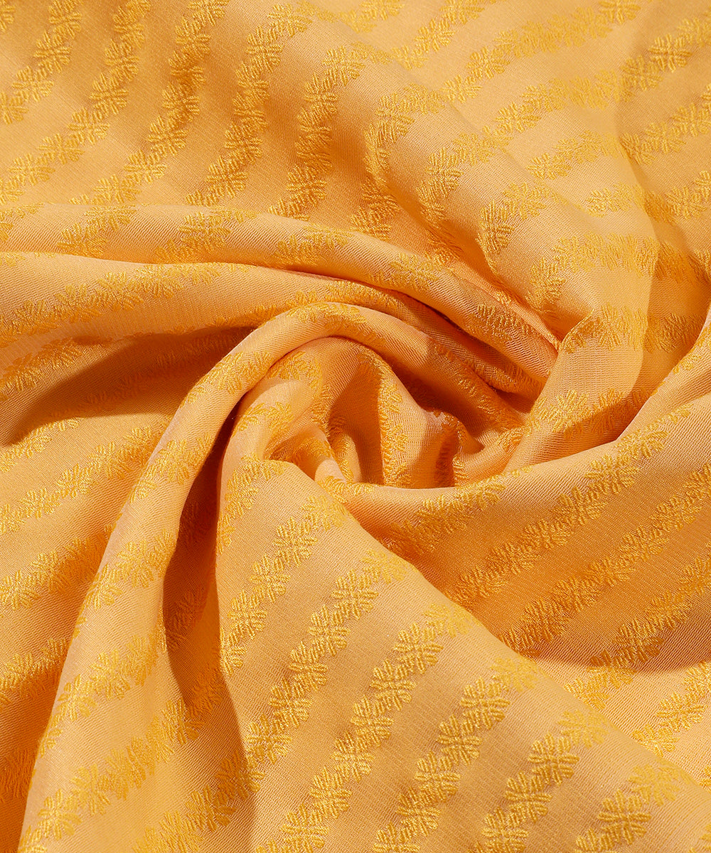 Yellow_Handloom_Menswear_Satin_Silk_Tanchoi_Kurta_And_Cotton_Silk_Pants_Fabric_WeaverStory_05