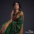 Emerald_green_single_ikat_patola_saree_with_tissue_border_WeaverStory_01