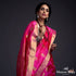 Hot_Pink_chanderi_silk_saree_with_gold_zari_floral_motifs_WeaverStory_01